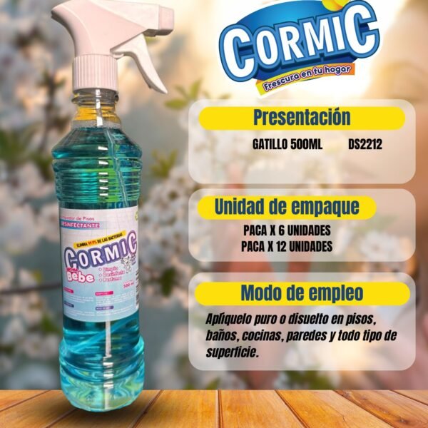 DESINFECTANTE GATILLO 500 ML BEBÉ