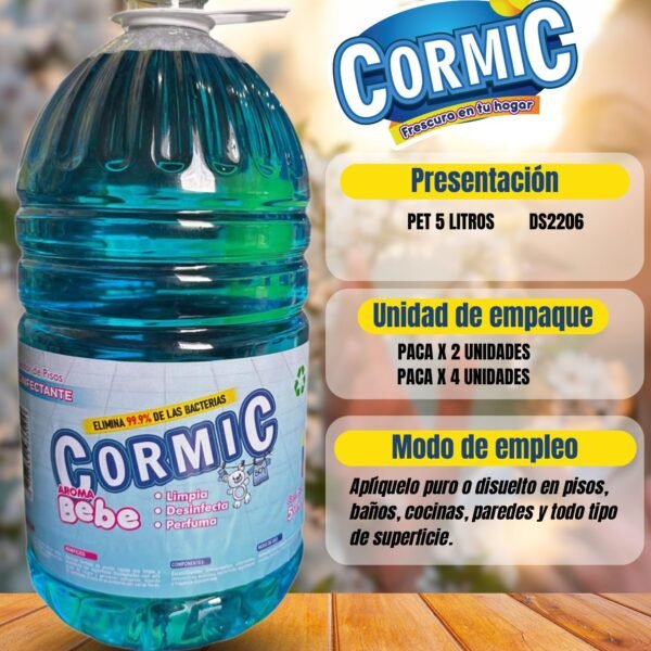 DESINFECTANTE PET 5 LITROS BEBÉ