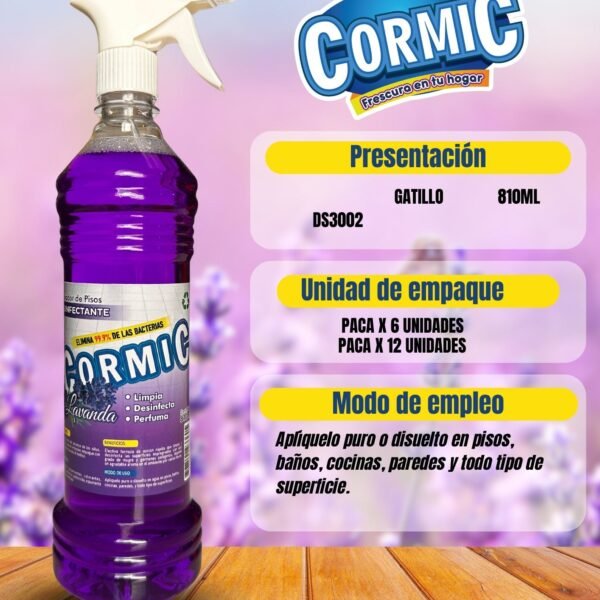 DESINFECTANTE GATILLO 810 ML LAVANDA