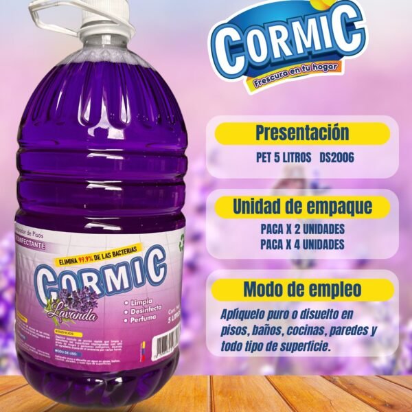 DESINFECTANTE PET 5 LITROS LAVANDA