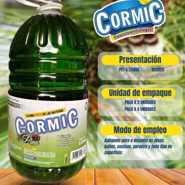 DESINFECTANTE PET 5 LITROS PINO