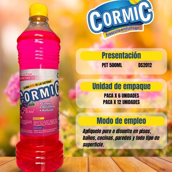 DESINFECTANTE PET 500 ML FLORAL