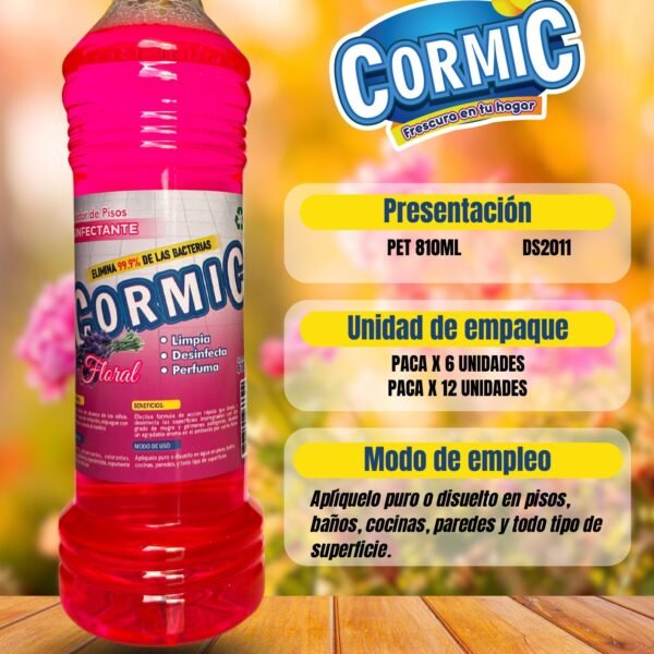 DESINFECTANTE PET 810 ML FLORAL