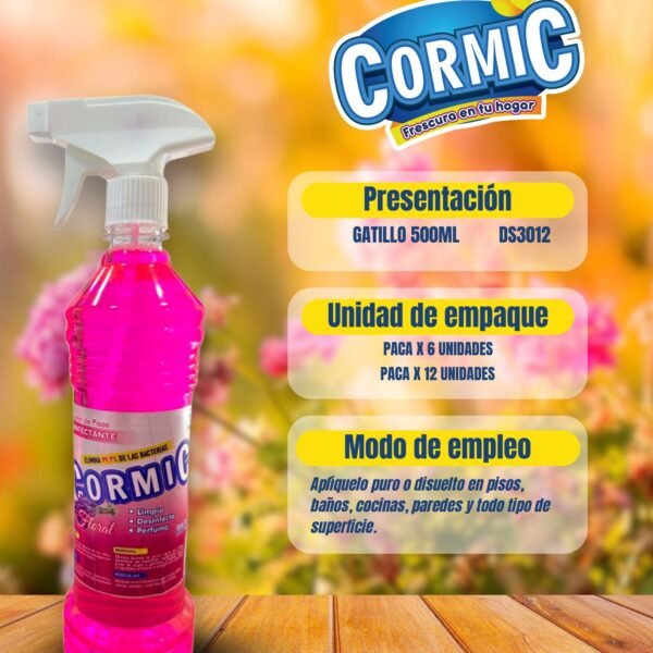 DESINFECTANTE GATILLO 500 ML FLORAL