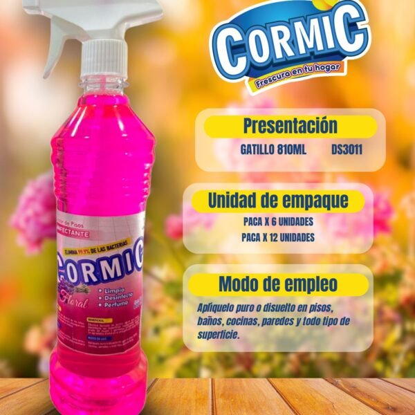 DESINFECTANTE GATILLO 810 ML FLORAL