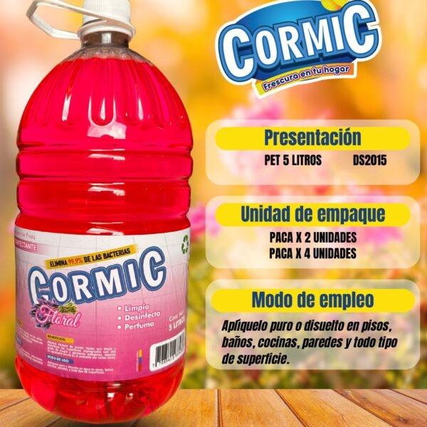 DESINFECTANTE PET 5 LITROS FLORAL