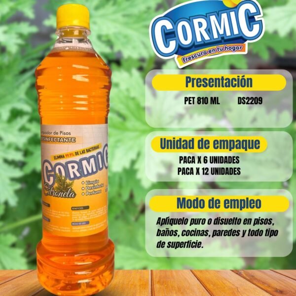 DESINFECTANTE PET 810 ML CITRONELA