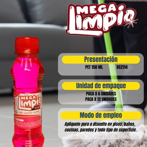 DESINFECTANTE PET 150 ML FLORAL