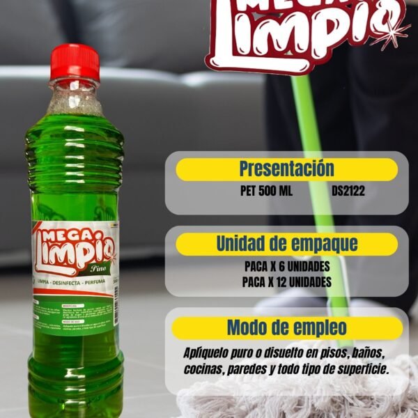 DESINFECTANTE PET 500 ML PINO