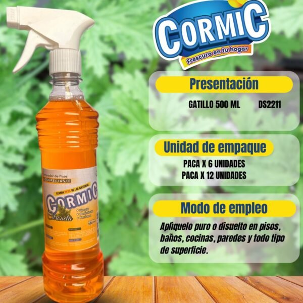 DESINFECTANTE GATILLO 500 ML CITRONELA