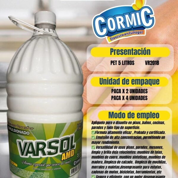 VARSOL EMULSIONADO PET 5 LITROS