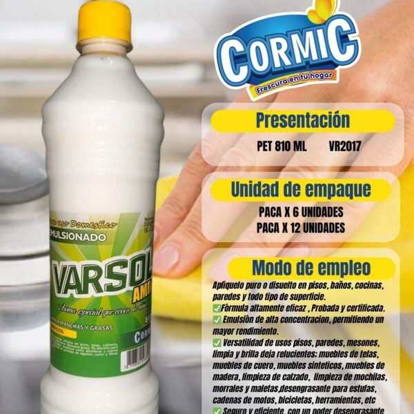 VARSOL EMULSIONADO PET 810 ML