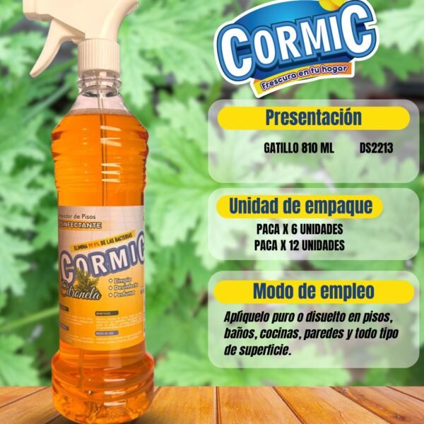 DESINFECTANTE GATILLO 810 ML CITRONELA