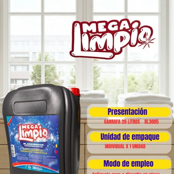 BLANQUEADOR 20 LITROS