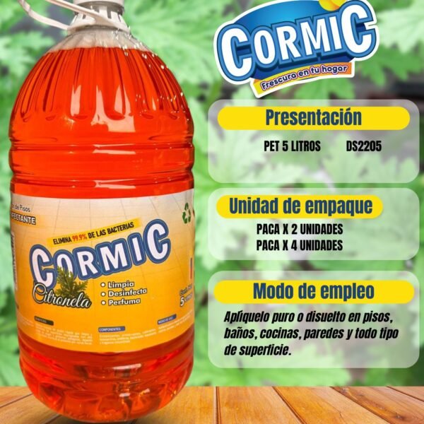 DESINFECTANTE PET 5 LITROS CITRONELA