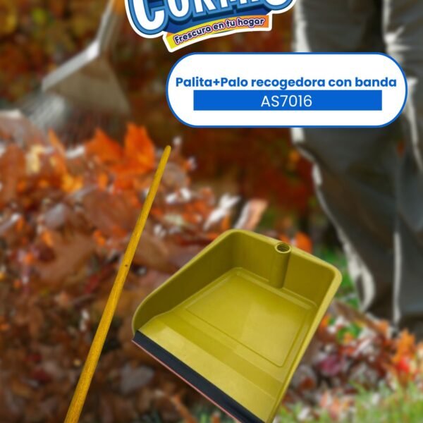 PALITA + PALO RECOGEDORA CON BANDA