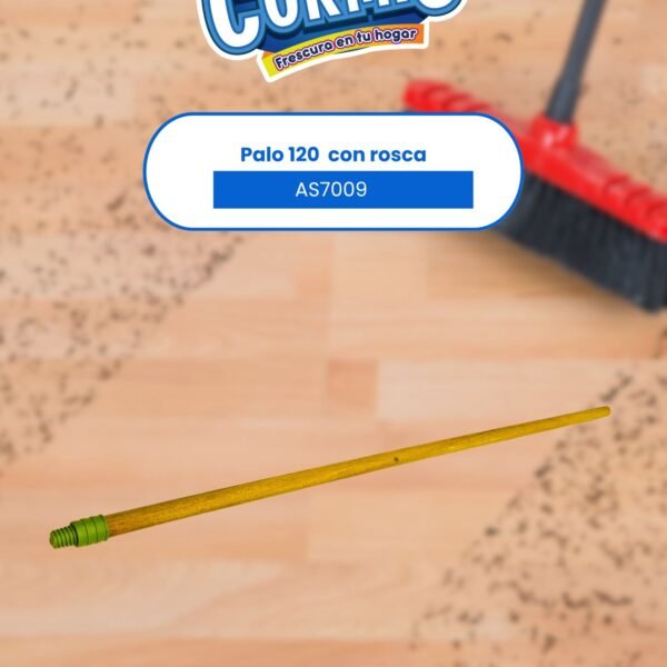 PALO 120 CON ROSCA