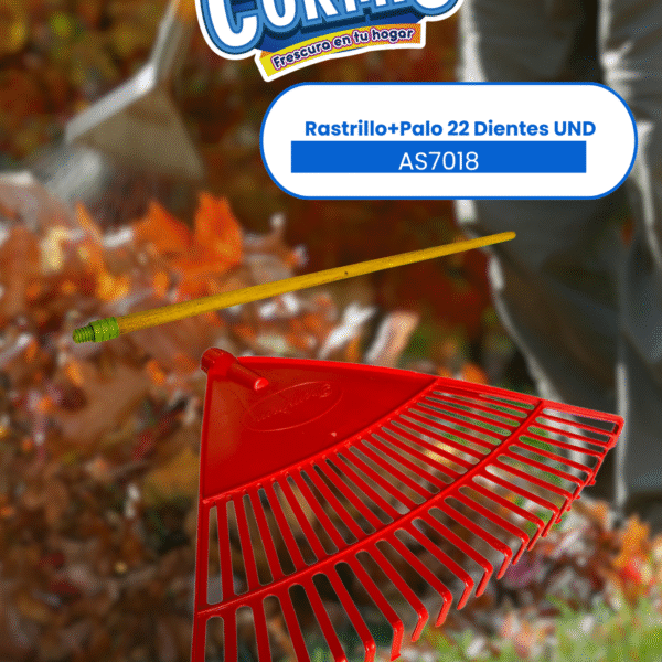 RASTRILLO + PALO 22 DIENTES